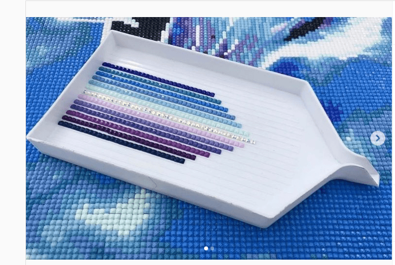 Plateau pour les diamants-Jadorelabroderiediamant