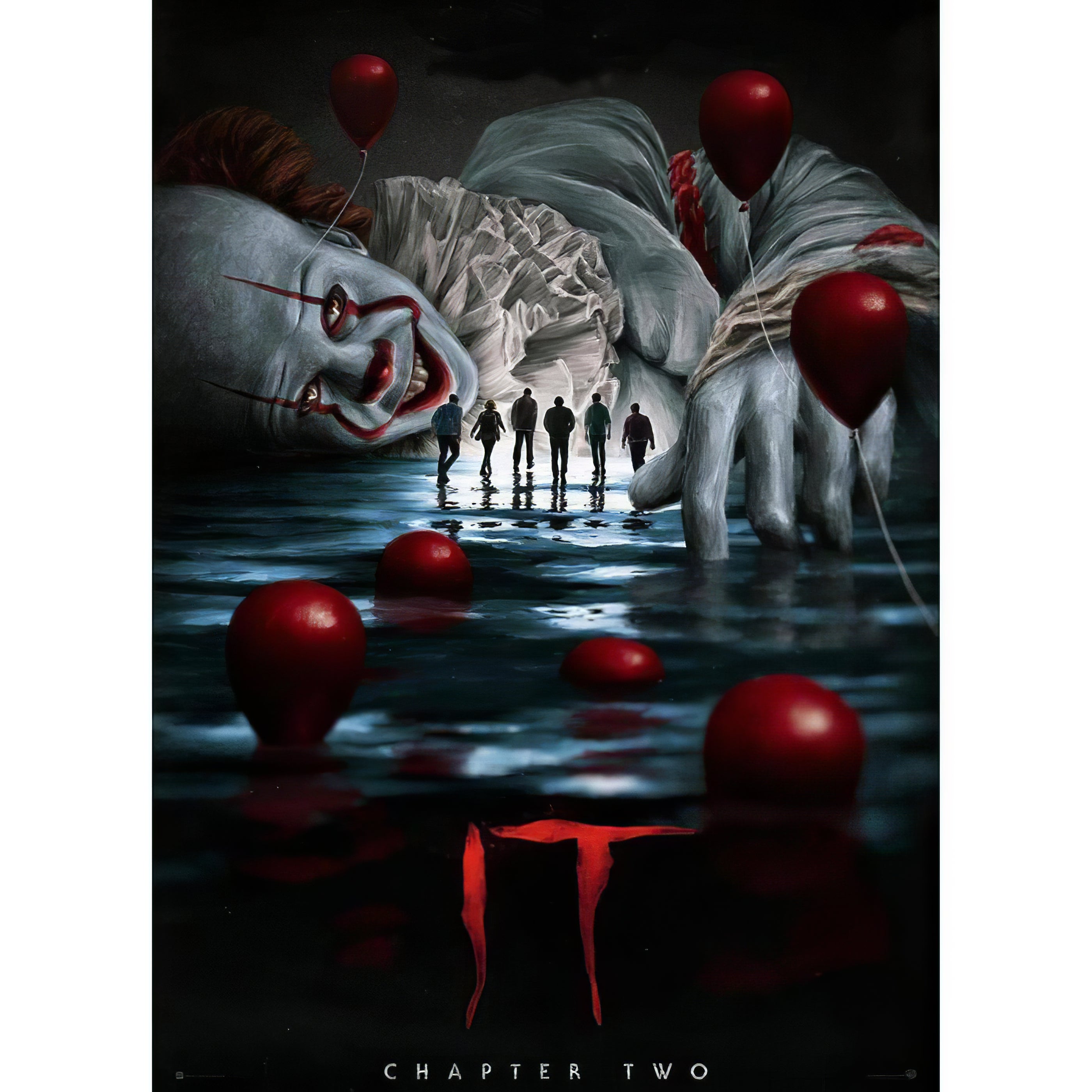 Affrontez vos peurs avec des œuvres d’art effrayantes dans cette broderie diamant. TI Pennywise- j'adore la broderie diamant