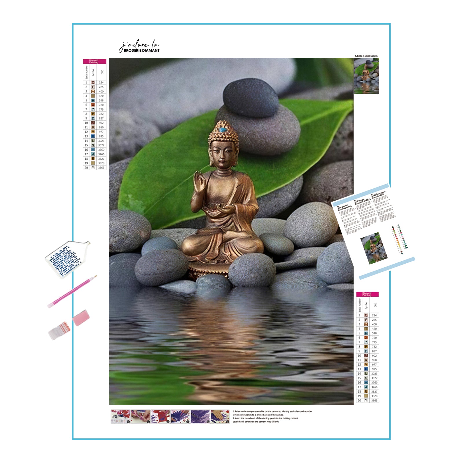 Bouddha et l'eau